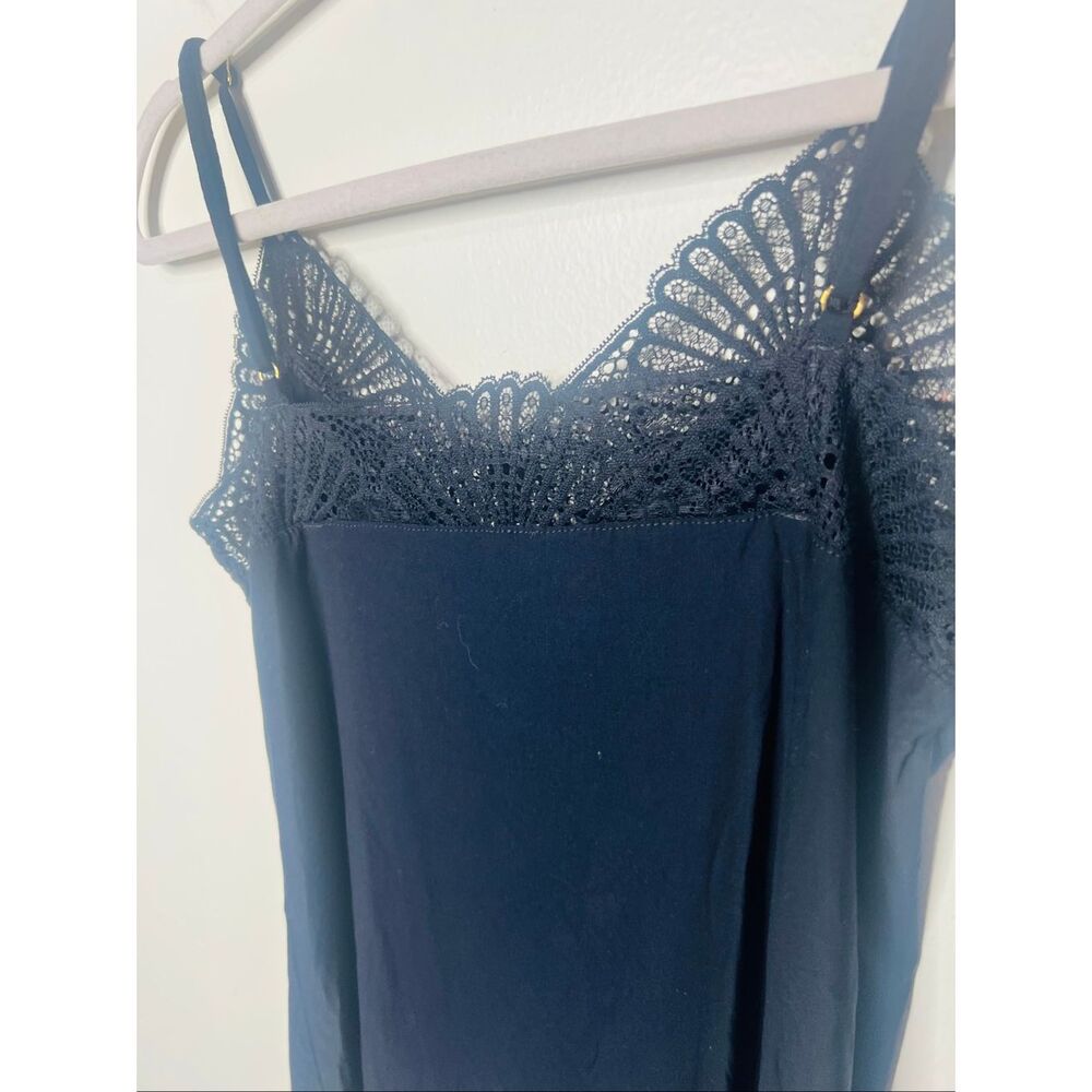 Commando Black Lace Trim Cami Tank Top Sz Medium - Picture 8 of 8